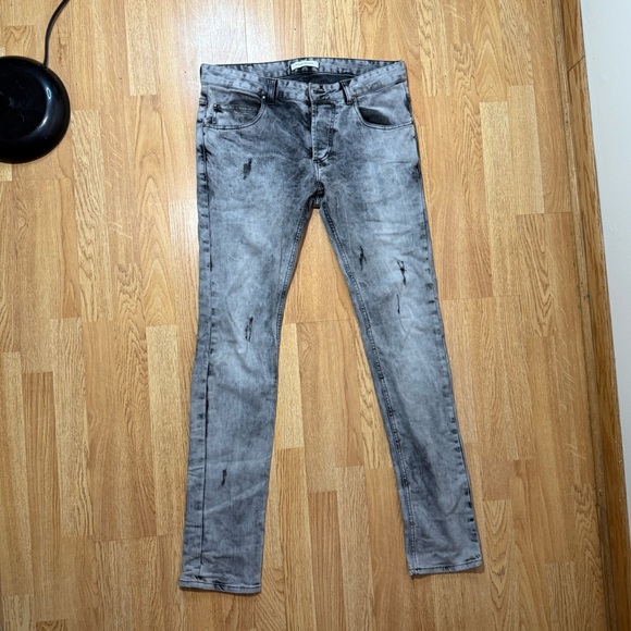 Pierre Balmain Other - Pierre Balmain Charcoal Skinny Jeans